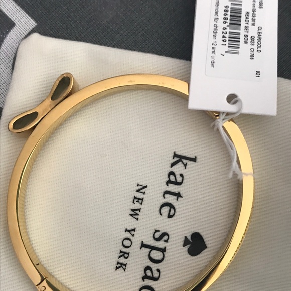 NWT Kate Spade Ready Set Bow bracelet - Picture 5 of 7
